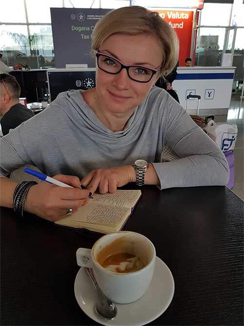 Jeg heter Anna Kalinowska, jeg bor i Gdansk 